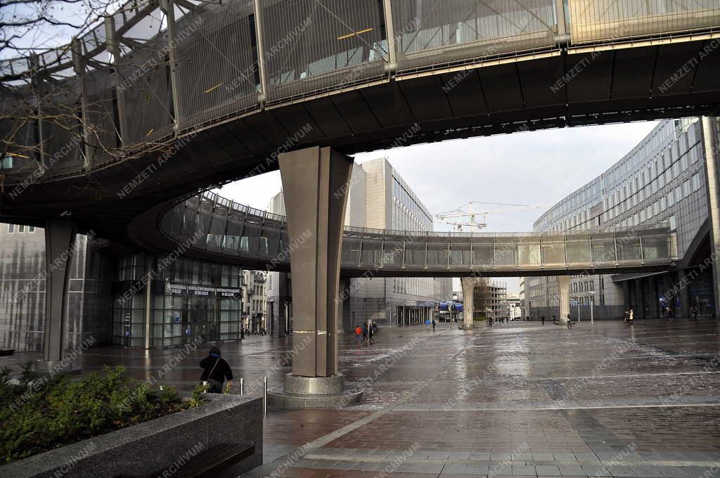 Épület - Brüsszel - Az Európai Parlament épülete