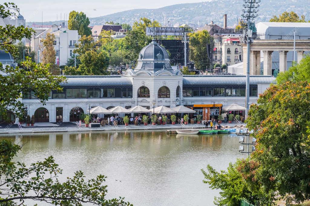 Városkép - Budapest - Városligeti tó