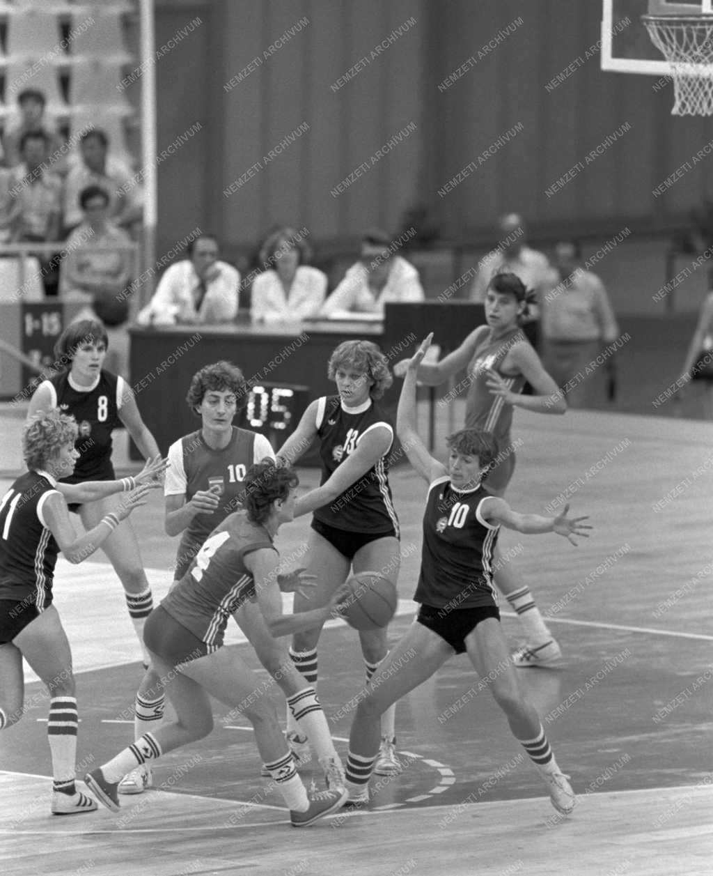 Sport - Moszkvai olimpia - Magyarország-Jugoszlávia női kosárlabda