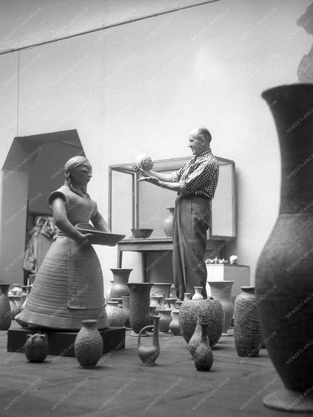 Kultúra - Gorka Géza keramikus kiállítása