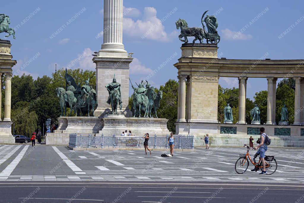 Városkép - Budapest - Hősök tere