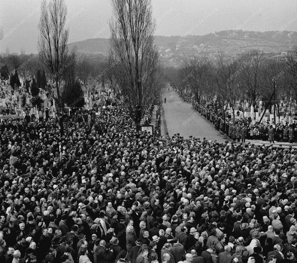 Temetés - Kodály Zoltán zeneművész búcsúztatása