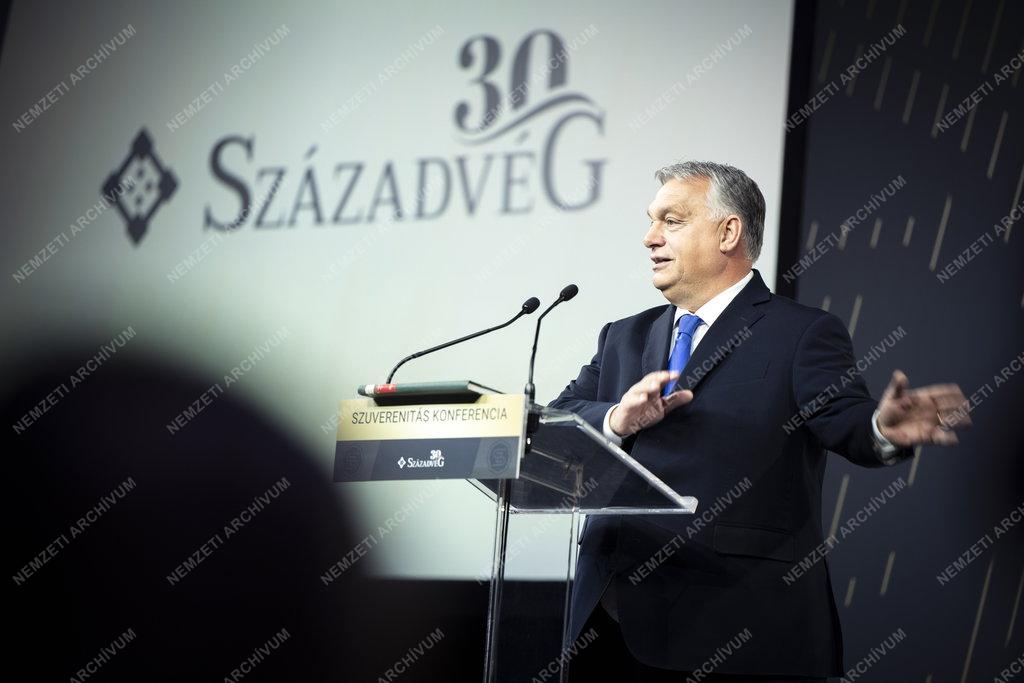 A Századvég Közéleti Tudásközpont Alapítvány konferenciája Budapesten