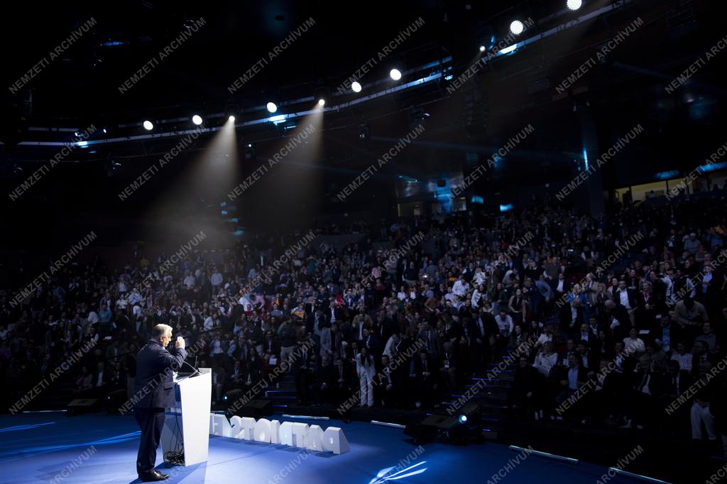 Orbán Viktor Madridban 