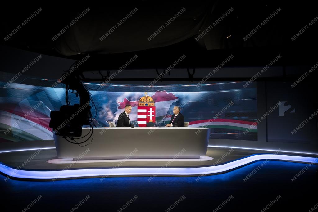 Orbán Viktor interjúja a TV2 Tények című műsorában