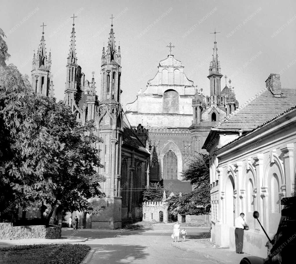 Városkép - Litván SZSZK - Vilnius