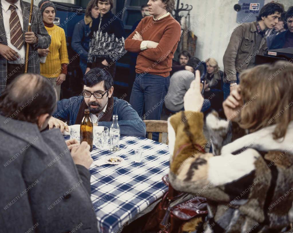 Kultúra - Film - A fürdőigazgató című tv-film forgatása