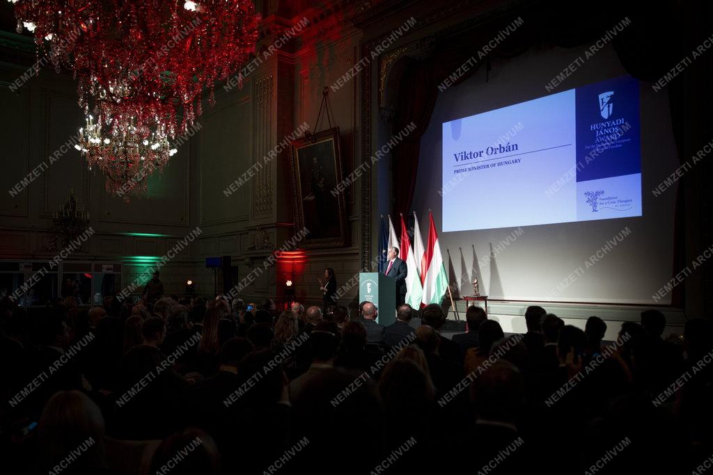 Átadták a Polgári Magyarországért Alapítvány Hunyadi János-díját Brüsszelben