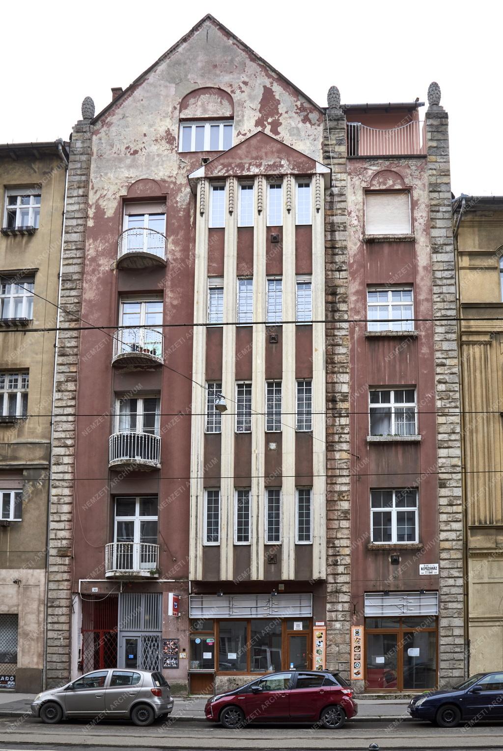 Épületfotó - Budapest - Népszínház utca