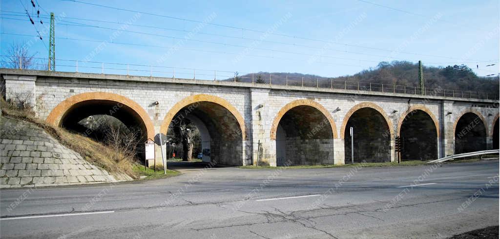 Közlekedés - Zebegény - Vasúti híd