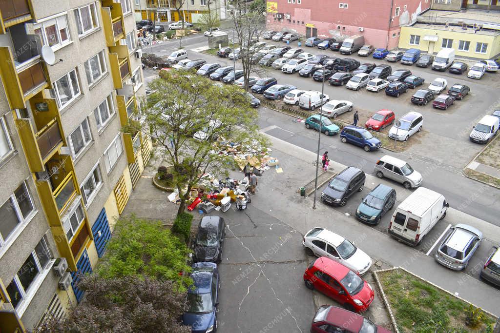 Környezetvédelem - Budapest - Lomtalanítás Kőbányán