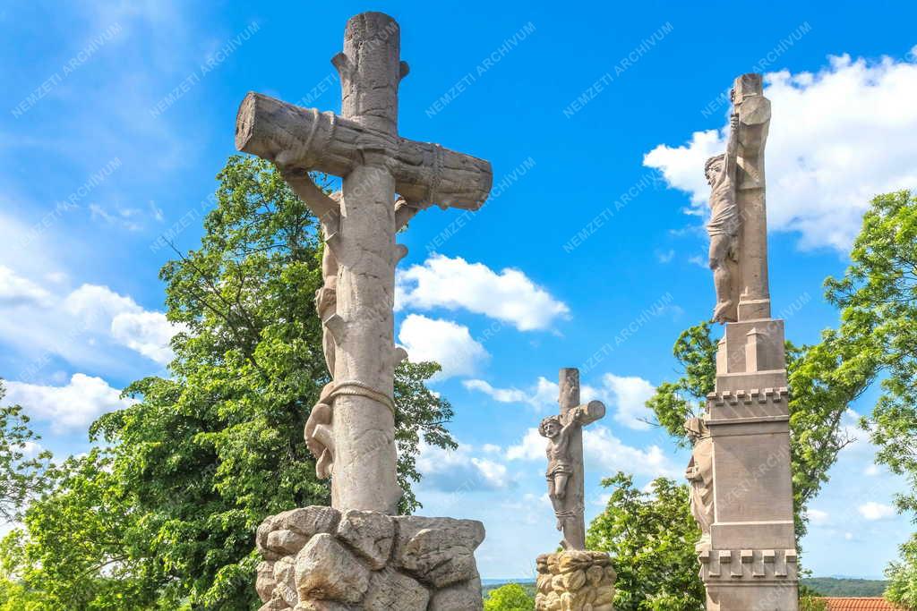 Műalkotás - Tihany - A Kis Kálvária