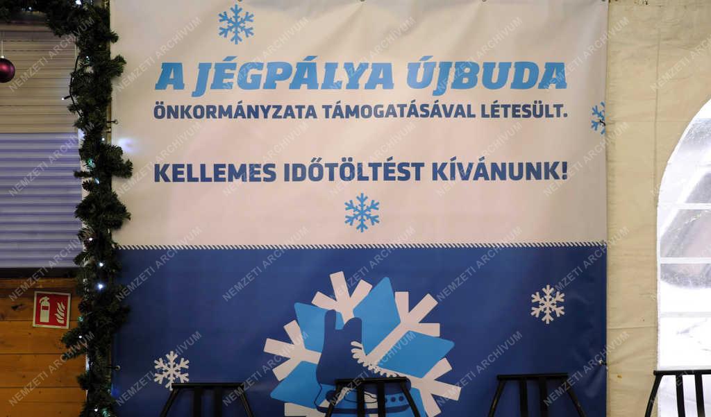 Ünnep - Budapest - Adventi vásár Újbudán