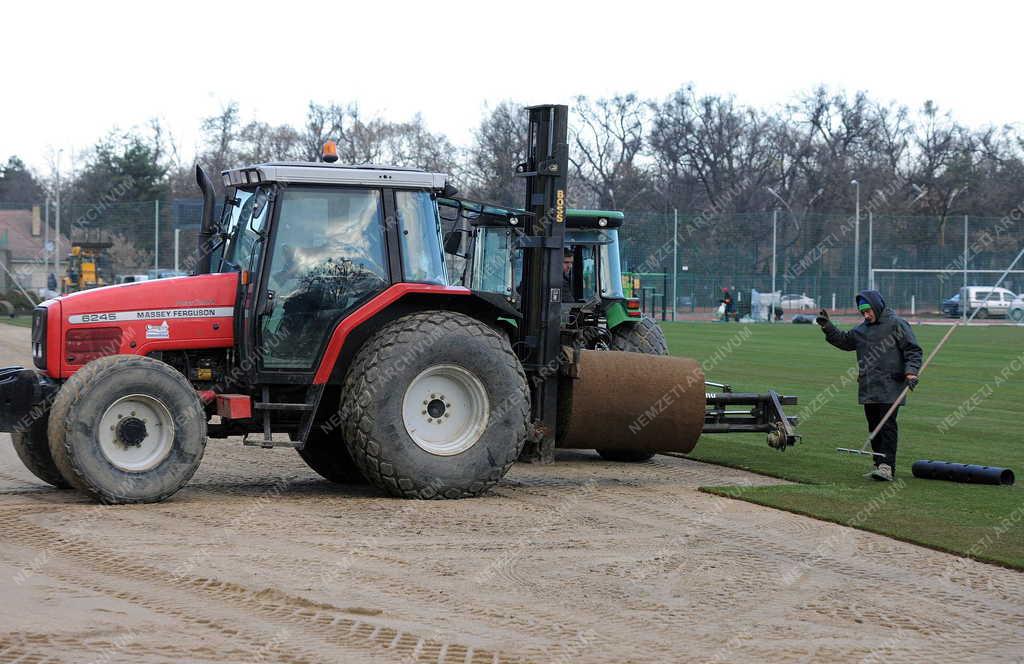 Sport - Debrecen - Pályarekonstrukció 