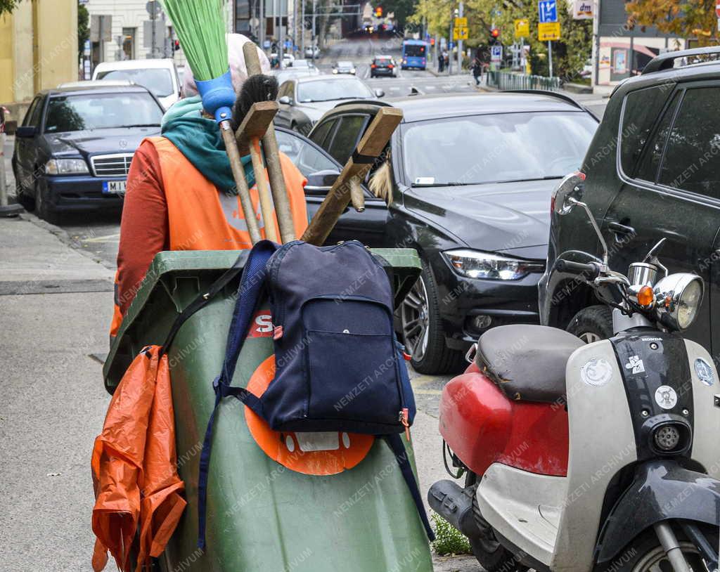Szolgáltatás - Utcaseprő