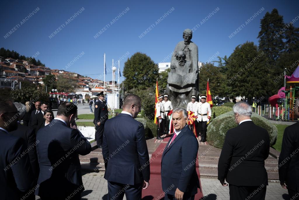 Orbán Viktor Észak-Macedóniában