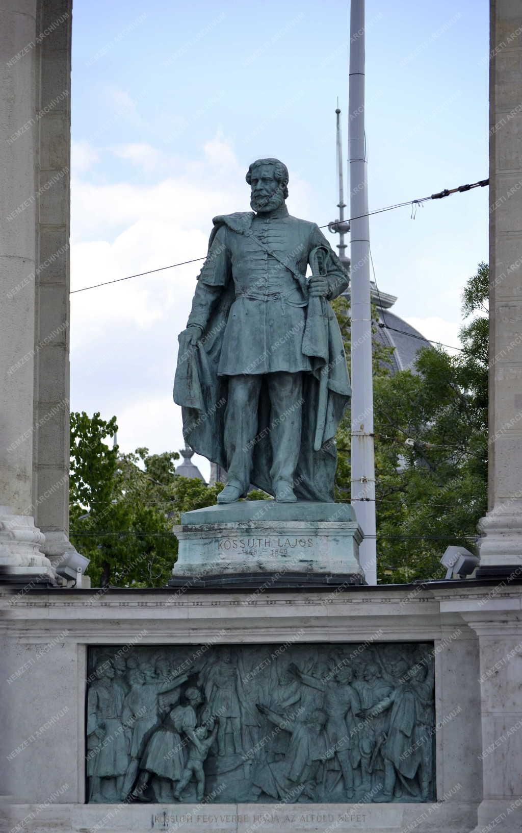 Műalkotás - Kossuth Lajos szobra