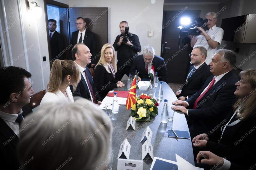 Orbán Viktor Észak-Macedóniában