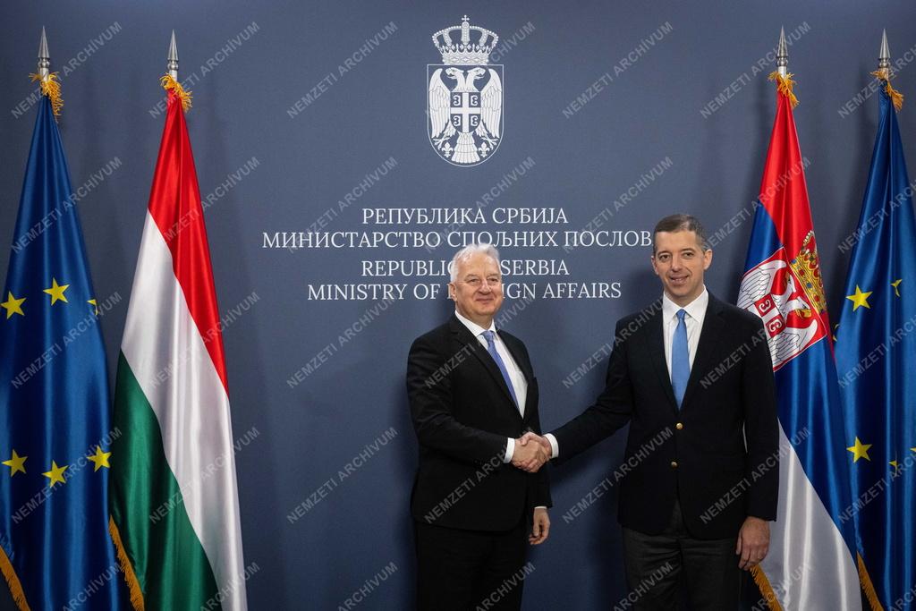 Semjén Zsolt Belgrádban