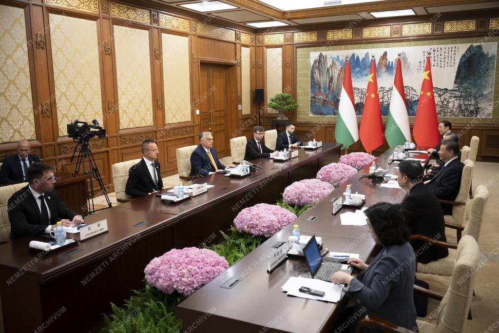Orbán Viktor Kínában