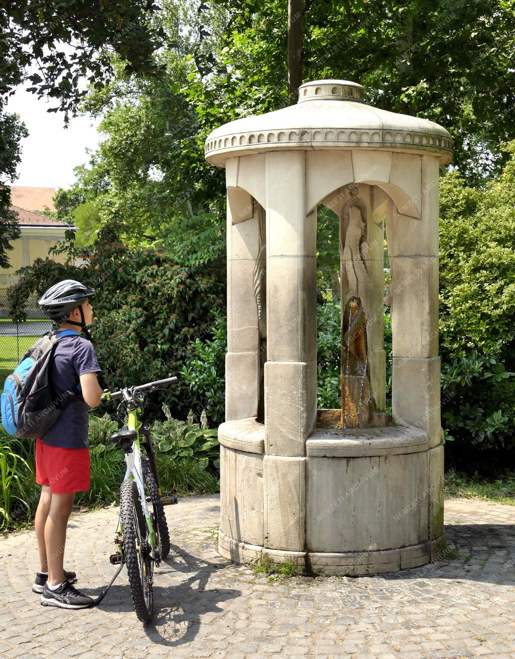 Közmű - Ivókút - A tatai Platán forrás