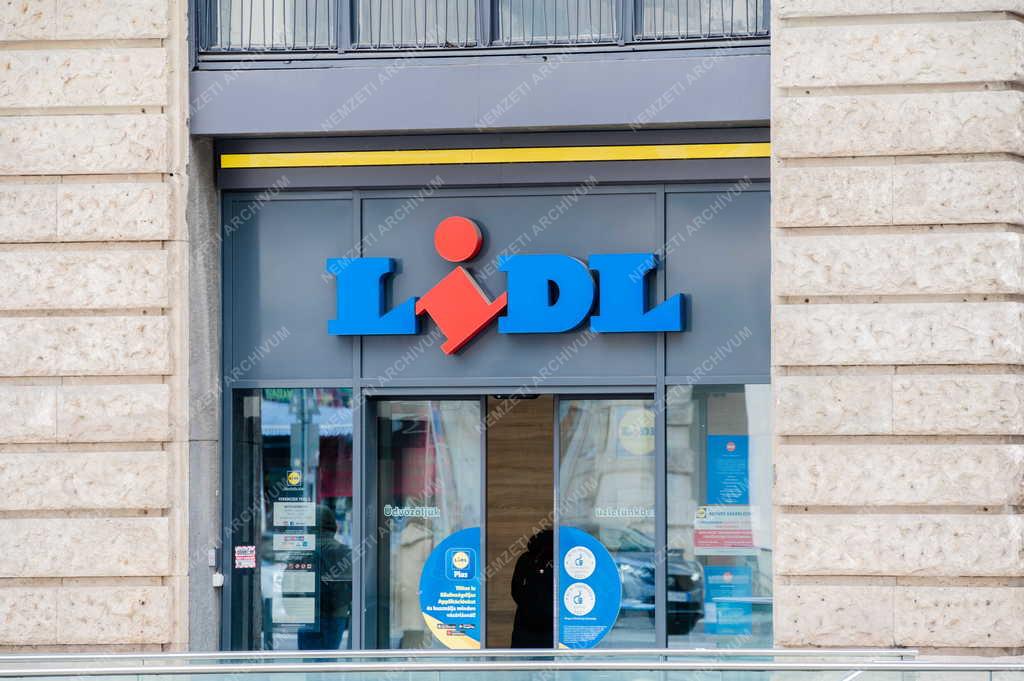 Kereskedelem - Budapest - Lidl élelmiszer-kereskedelmi áruház