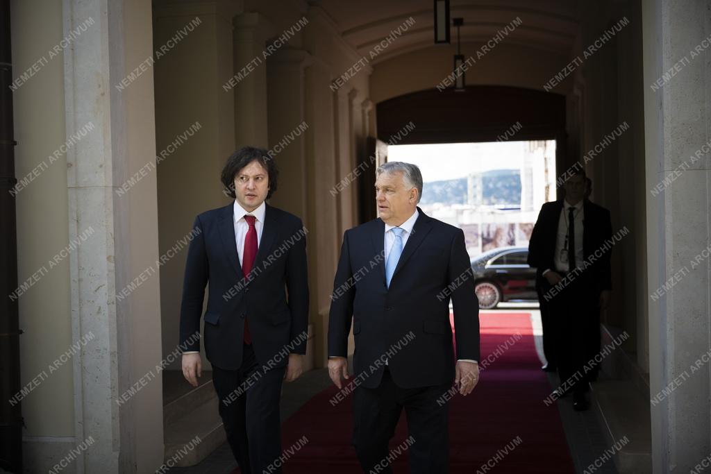 Orbán Viktor Georgia miniszterelnökével tárgyalt