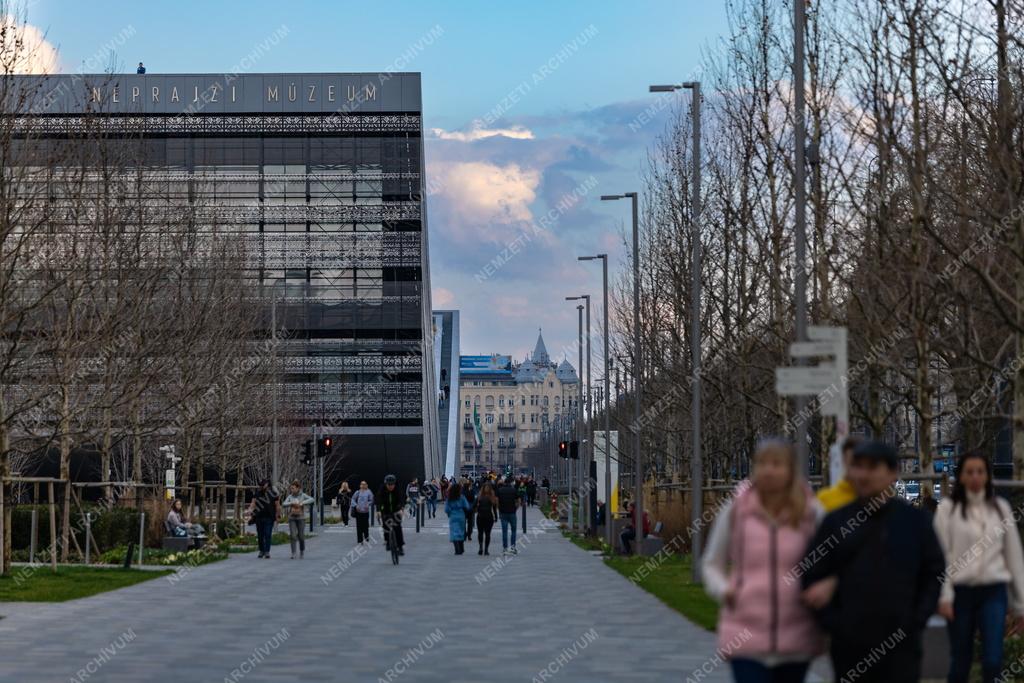 Városkép - Budapest - Néprajzi múzeum