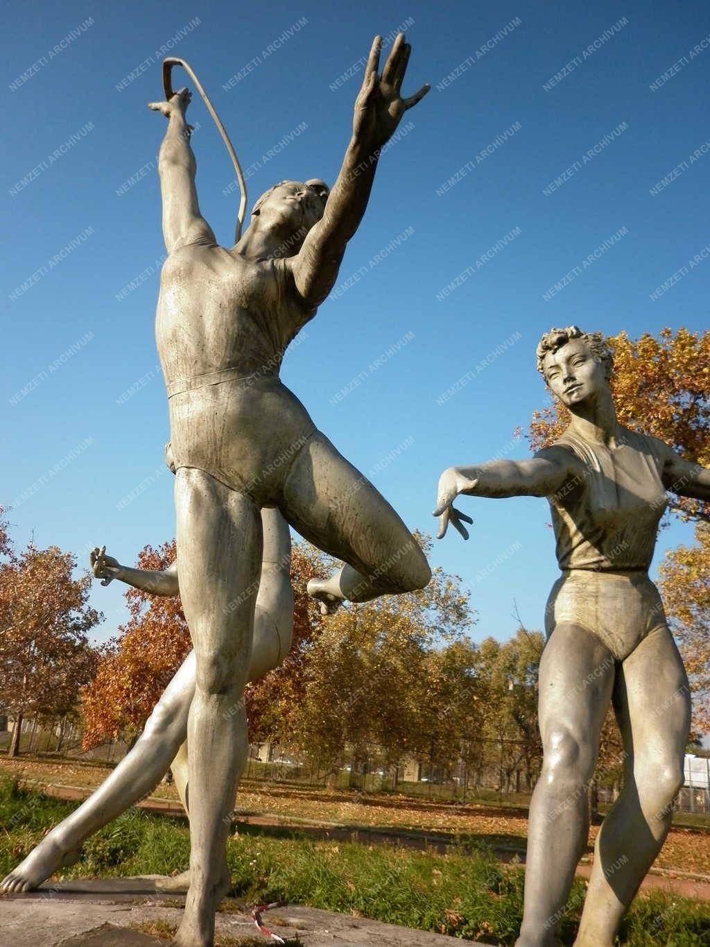 Budapest - Puskás Ferenc Stadion szoborpark