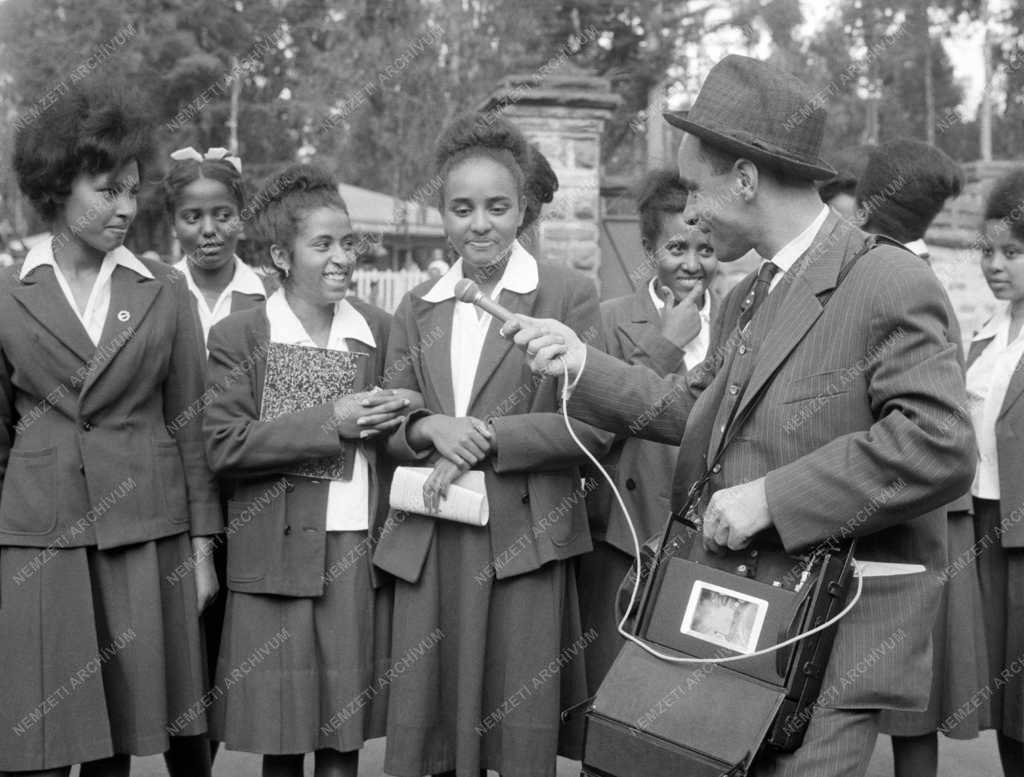 Etiópia - Oktatás - Addisz-Abeba - Menen leányiskola