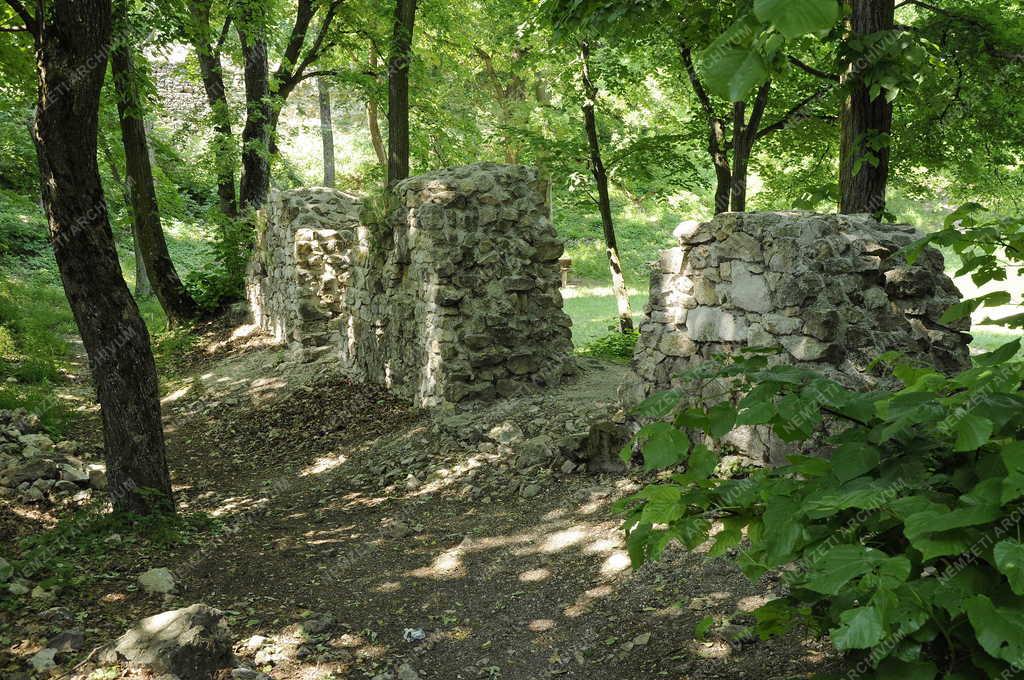 Pécsely - Zádorvár maradványai