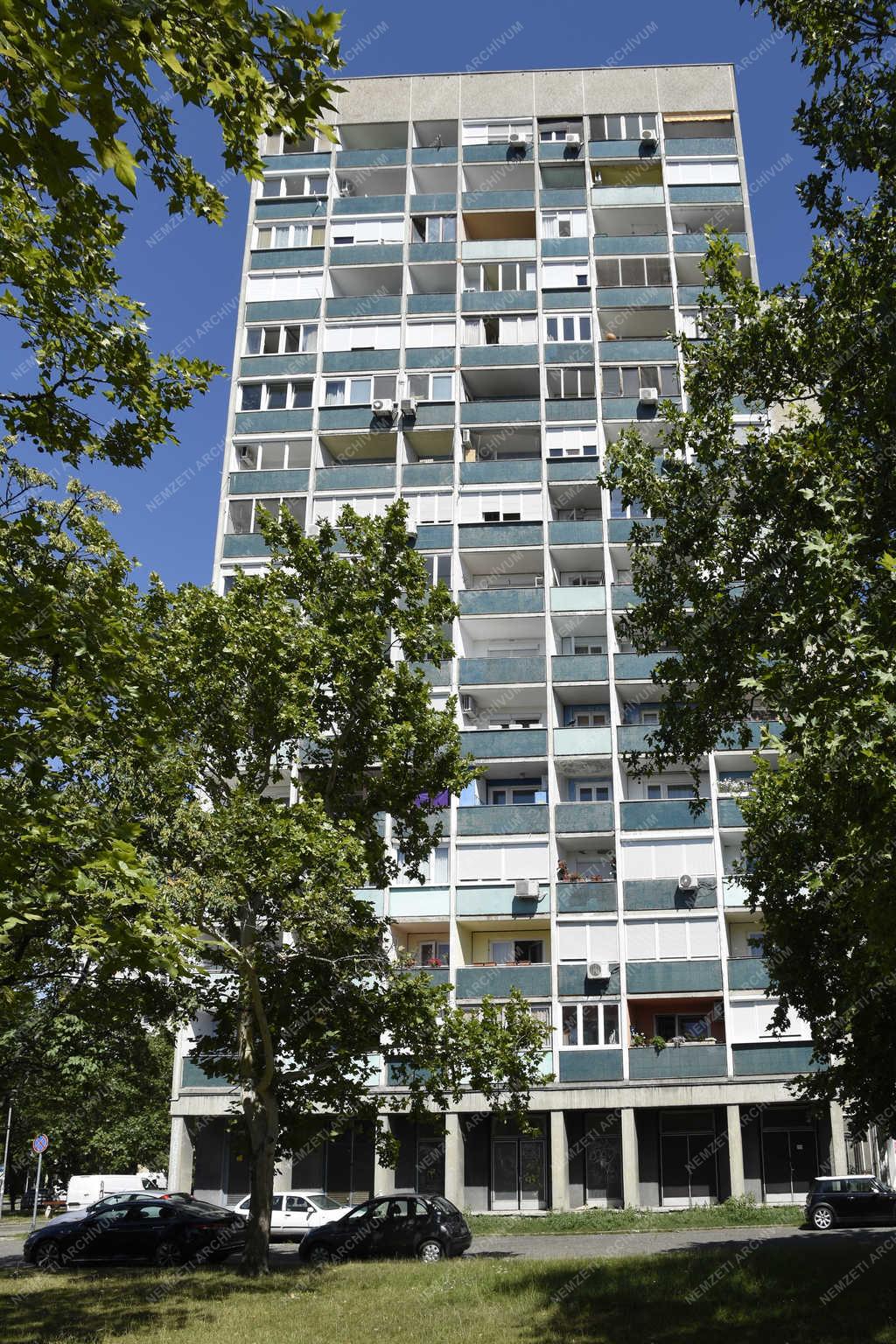 Városkép - Budapest - Füredi úti lakótelep