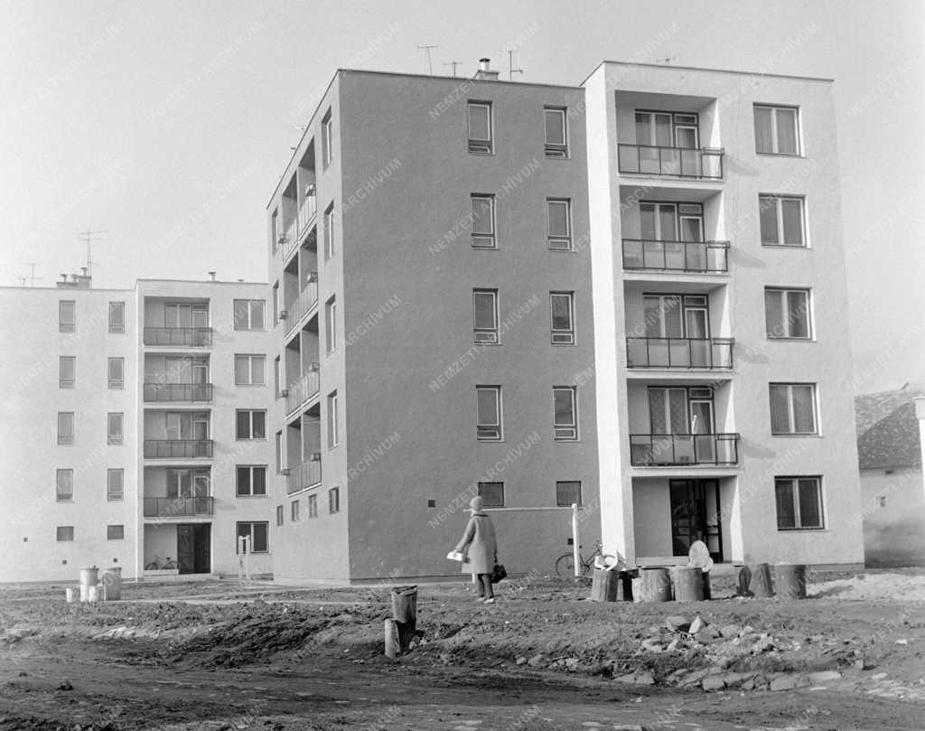 Építőipar - Új lakónegyed épül Makón