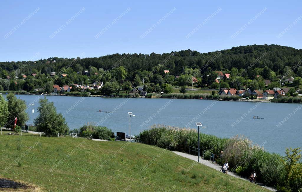Tájkép - Orfűi-tó
