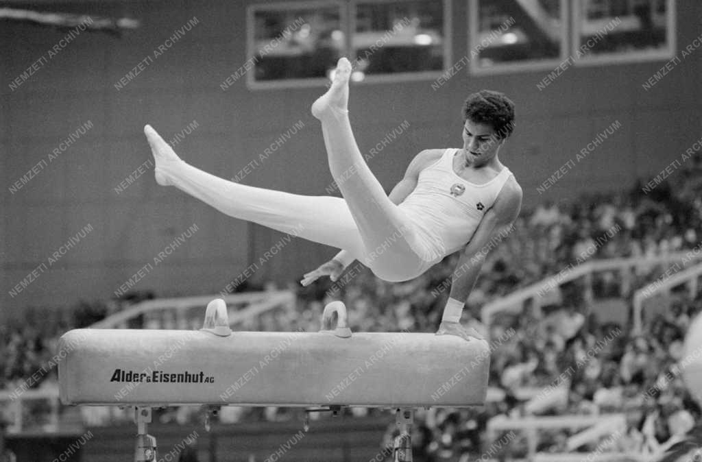 Sport - XX. Tornász VB - Guczoghy György