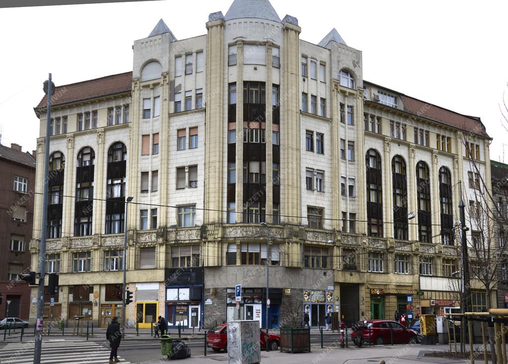 Városkép - Budapest - Népszínház utca