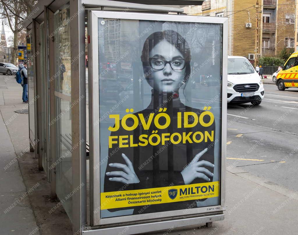 Oktatás - Milton Friedman Egyetem hirdetése