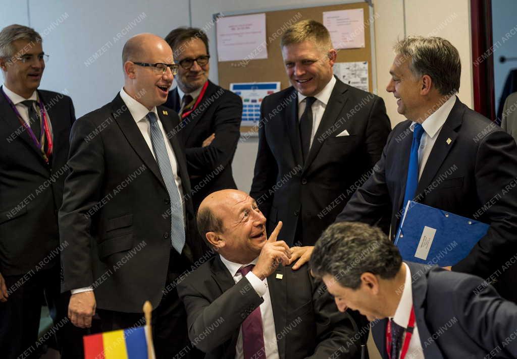 Orbán Viktor Brüsszelben