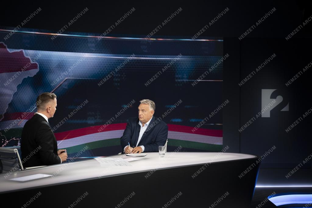 Árvíz - Orbán Viktor interjúja a TV2 Tények című műsorában