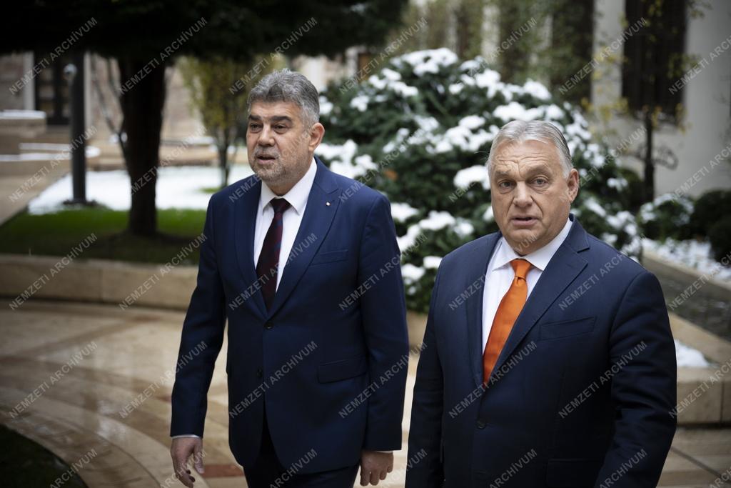 Orbán Viktor a román miniszterelnökkel tárgyalt
