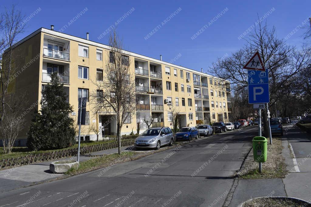 Városkép - Budapest - József Attila lakótelep