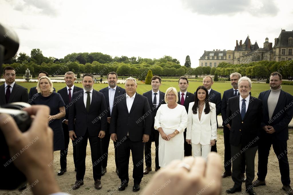 Orbán Viktor a Patrióták Európáért pártcsalád elnökségi ülésén