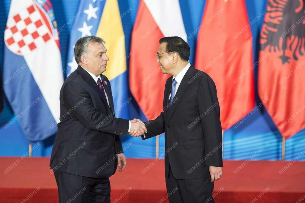 Orbán Viktor a Kína-KKE csúcson