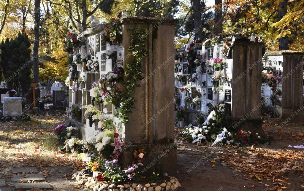 Kegyelet - Emlékezés - Mindenszentek és halottak napja előtt az Új Köztemető