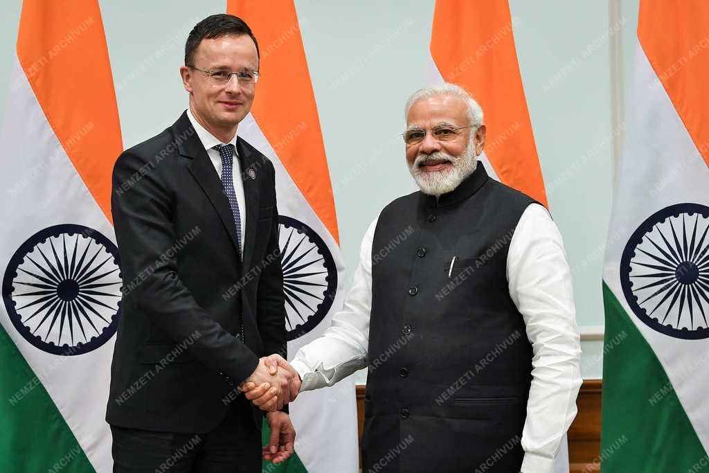 Szijjártó Péter Indiában