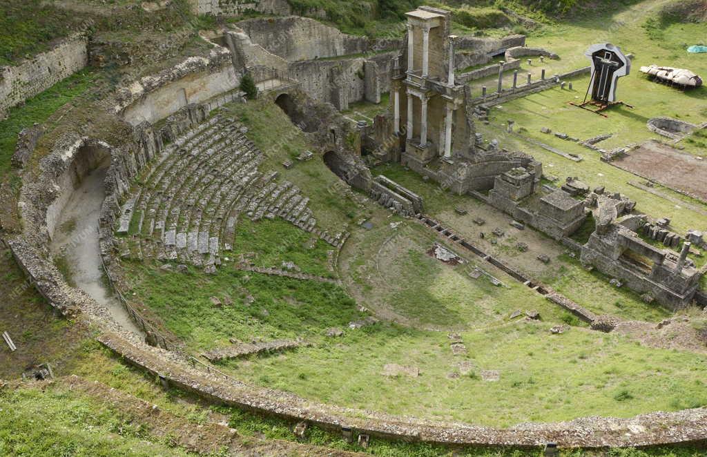 Épület - Volterra - Római-kori színház maradványa