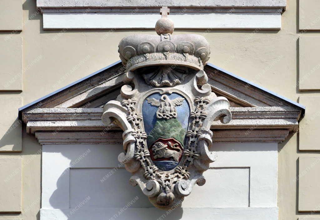 Városkép - Budapest - A Batthyány-palota a Budai Várban