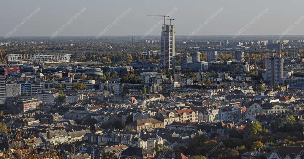 Városkép - Budapest - Látkép a Gellért-hegyről