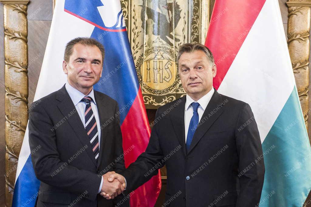 Orbán Viktor fogadta a szlovén parlamenti elnököt