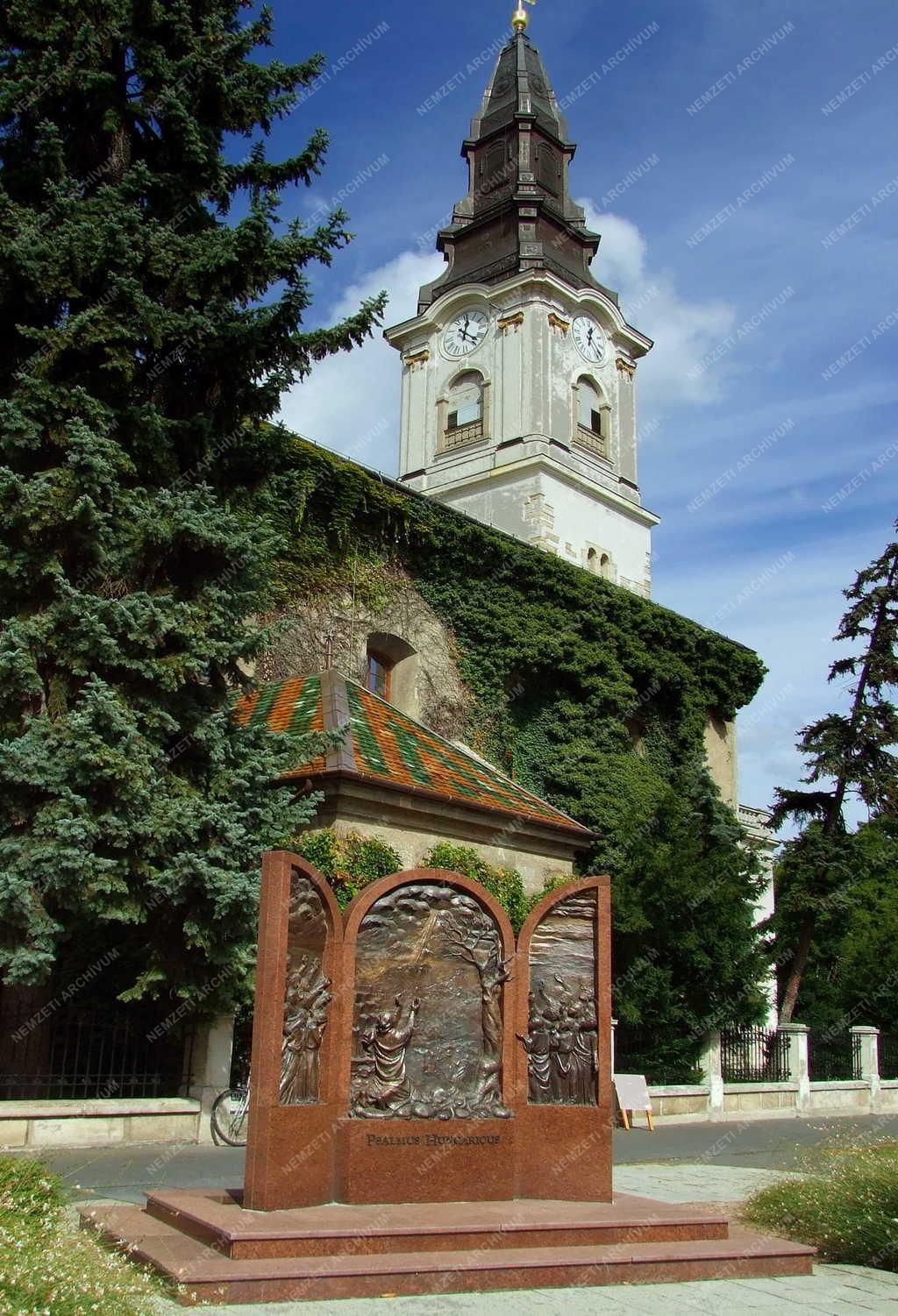 Emlékmű - Kecskemét - A Psalmus Hungaricus emlékmű 